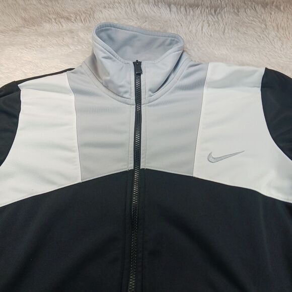 Nike Zip- Up Jogger/Jacket. Medium. Unisex. Embroidered Swoosh. 2 Pockets...... - Picture 7 of 10
